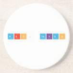 Mrs. Takah  Coasters (Sandstone)
