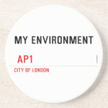 My environment    Coasters (Sandstone)