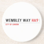Wembley Way  Coasters (Sandstone)
