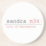 sandra  Coasters (Sandstone)