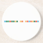 department of chemistry  Coasters (Sandstone)