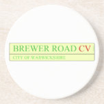 brewer road  Coasters (Sandstone)