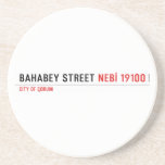 BAHABEY STREET  Coasters (Sandstone)
