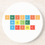 Periodic
 Table
 Writer  Coasters (Sandstone)