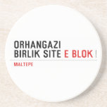 ORHANGAZI BIRLIK SITE  Coasters (Sandstone)