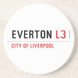 EVERTON  Coasters (Sandstone)