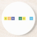 Boba Lab co  Coasters (Sandstone)
