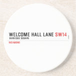 welcome hall lane  Coasters (Sandstone)