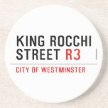 king Rocchi Street  Coasters (Sandstone)