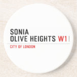 Sonia olive heights  Coasters (Sandstone)