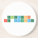 Elements
 are awesome  Coasters (Sandstone)