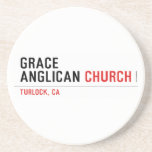 Grace ANglican  Coasters (Sandstone)