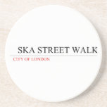   SKA STREET WALK  Coasters (Sandstone)