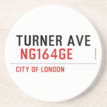 turner ave   Coasters (Sandstone)