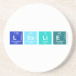 leslie  Coasters (Sandstone)