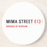 MIMA STREET  Coasters (Sandstone)