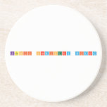 Kashif Chemistry Wizard  Coasters (Sandstone)