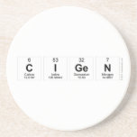 CiGen  Coasters (Sandstone)