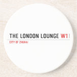 The London Lounge  Coasters (Sandstone)