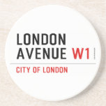 London Avenue  Coasters (Sandstone)