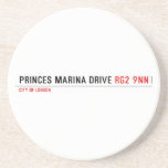 PRINCES MARINA DRIVE  Coasters (Sandstone)