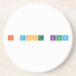 I dont know   Coasters (Sandstone)