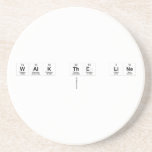 walk the line
   Coasters (Sandstone)