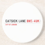 Catsick Lane  Coasters (Sandstone)