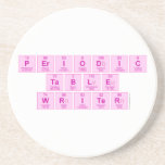 Periodic
 Table
 Writer  Coasters (Sandstone)