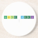 NOBLE WEEk
   Coasters (Sandstone)