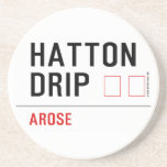 HATTON DRIP  Coasters (Sandstone)