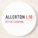 ALLERTON  Coasters (Sandstone)