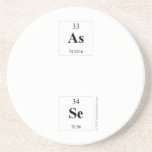 As
 
 Se  Coasters (Sandstone)
