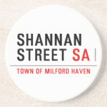 Shannan Street  Coasters (Sandstone)