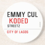 EMMY CUL   Coasters (Sandstone)