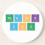 Thank
  You  Coasters (Sandstone)