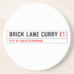Brick Lane Curry  Coasters (Sandstone)