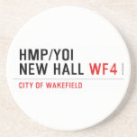 HMP/YOI  NEW HALL  Coasters (Sandstone)