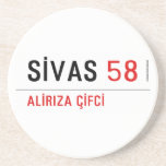 SİVAS  Coasters (Sandstone)