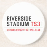 RIVERSIDE STADIUM  Coasters (Sandstone)