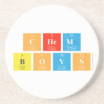 Chem
 Boys  Coasters (Sandstone)