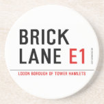 Brick lane  Coasters (Sandstone)