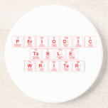 Periodic
 Table
 Writer  Coasters (Sandstone)