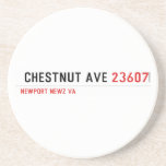  Chestnut Ave  Coasters (Sandstone)