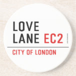 Love lane  Coasters (Sandstone)