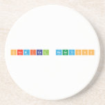 Chemical Reactions  Coasters (Sandstone)