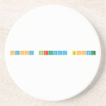Happy Birthday Bonnie  Coasters (Sandstone)