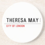 THERESA MAY  Coasters (Sandstone)