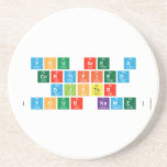 you are a 
 certified
 djster
 (your name)  Coasters (Sandstone)