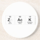 zack  Coasters (Sandstone)